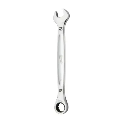 Ráčnový očkoplochý klíč Milwaukee 19 mm MAX BITE, 4932471512