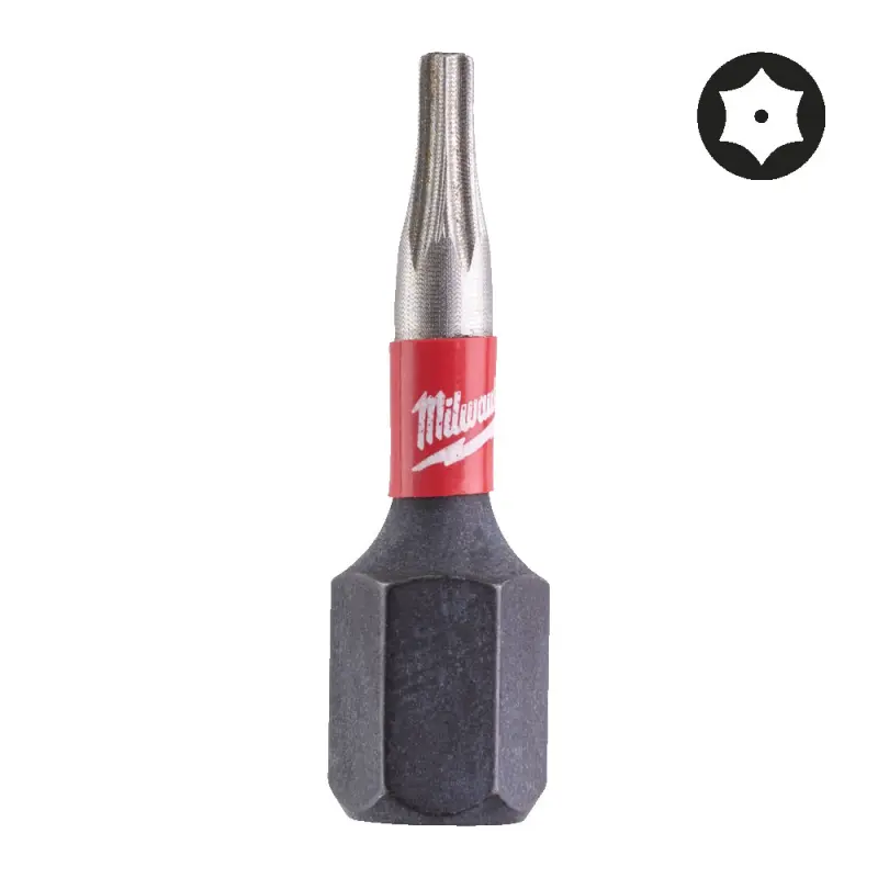 Šroubovací bity 1/4" Milwaukee 4932471577 Shockwave Impact Duty TX 7 BO - 2 ks (MI4932471577)