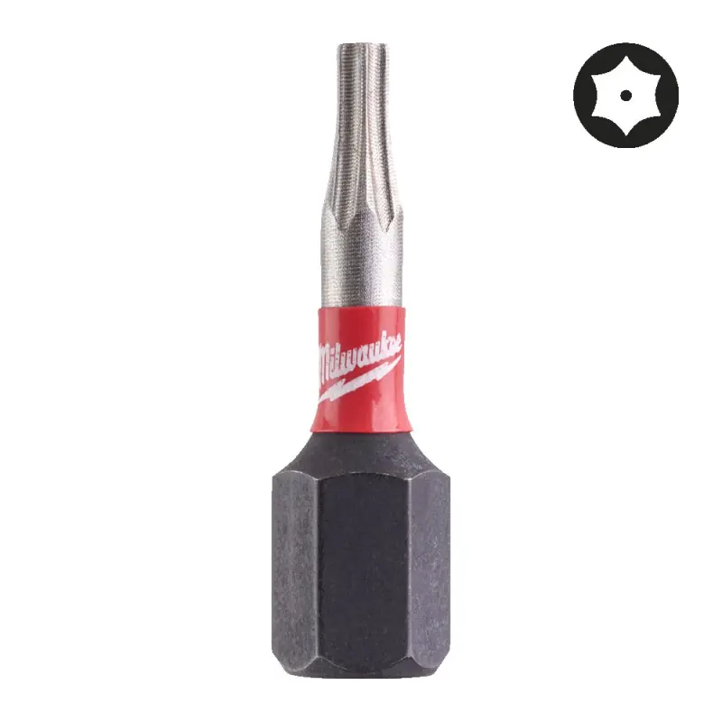 Šroubovací bity 1/4" Milwaukee 4932471578 Shockwave Impact Duty TX 8 BO - 2 ks (MI4932471578)