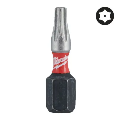 Šroubovací bity 1/4" Milwaukee 4932471581 Shockwave Impact Duty TX 15 BO - 2 ks (MI4932471581)