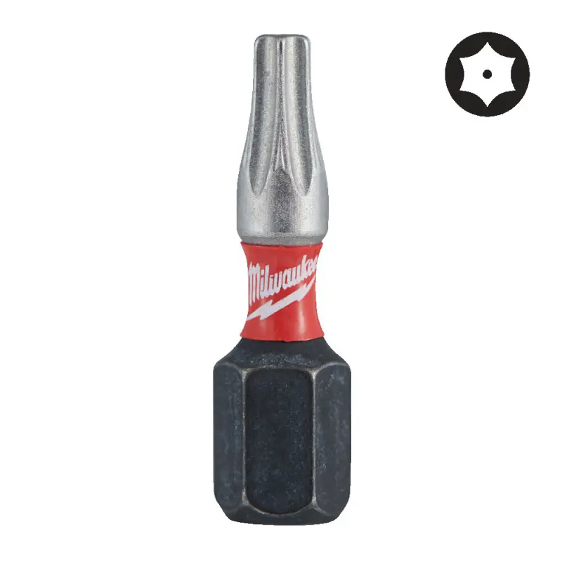 Šroubovací bity 1/4" Milwaukee 4932471581 Shockwave Impact Duty TX 15 BO - 2 ks (MI4932471581)