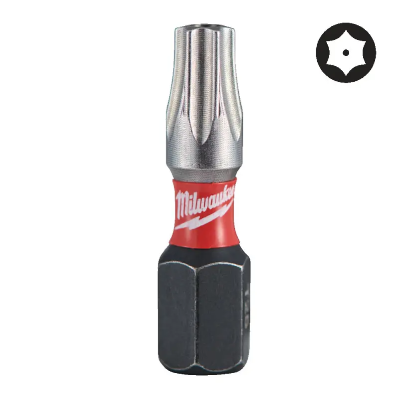 Šroubovací bity 1/4" Milwaukee 4932471583 Shockwave Impact Duty TX 25 BO - 2 ks (MI4932471583)