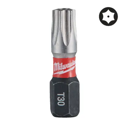 Šroubovací bity 1/4" Milwaukee 4932471584 Shockwave Impact Duty TX 30 BO - 2 ks (MI4932471584)