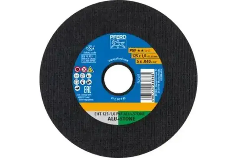 Rozbrušovací kotouče Pferd EHT 125-1,0 PSF ALU+STONE/10,0 (10 ks) (PF4007220229408)