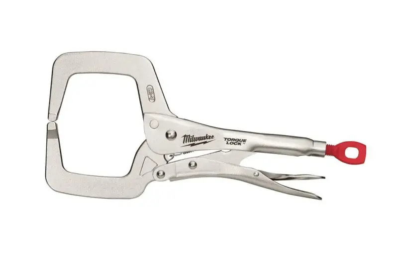 Samosvorné upínací kleště 280 mm Milwaukee Torque Lock™ - tvar "C" a pravidelné podložky (MI4932471728)