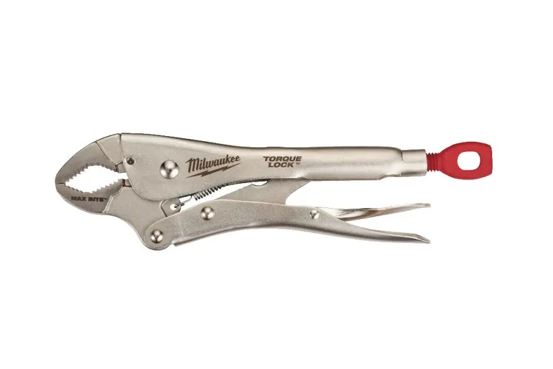 Samosvorné kleště MILWAUKEE 10" MAXBITE™ TORQUE LOCK™ se zakřivenými čelistmi (MI4932471729)
