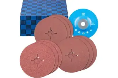 Fíbrové brusné kotouče COMBICLICK® Pferd SET FS 125-22 UNIVERSAL (Sada 10 dílů) (PF4007220231579)