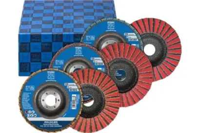 Lamelové brusné kotouče pr. 125 mm POLIVLIES Pferd SET PVZ 125 CO-COOL (Sada 3 díly) (PF4007220232385)