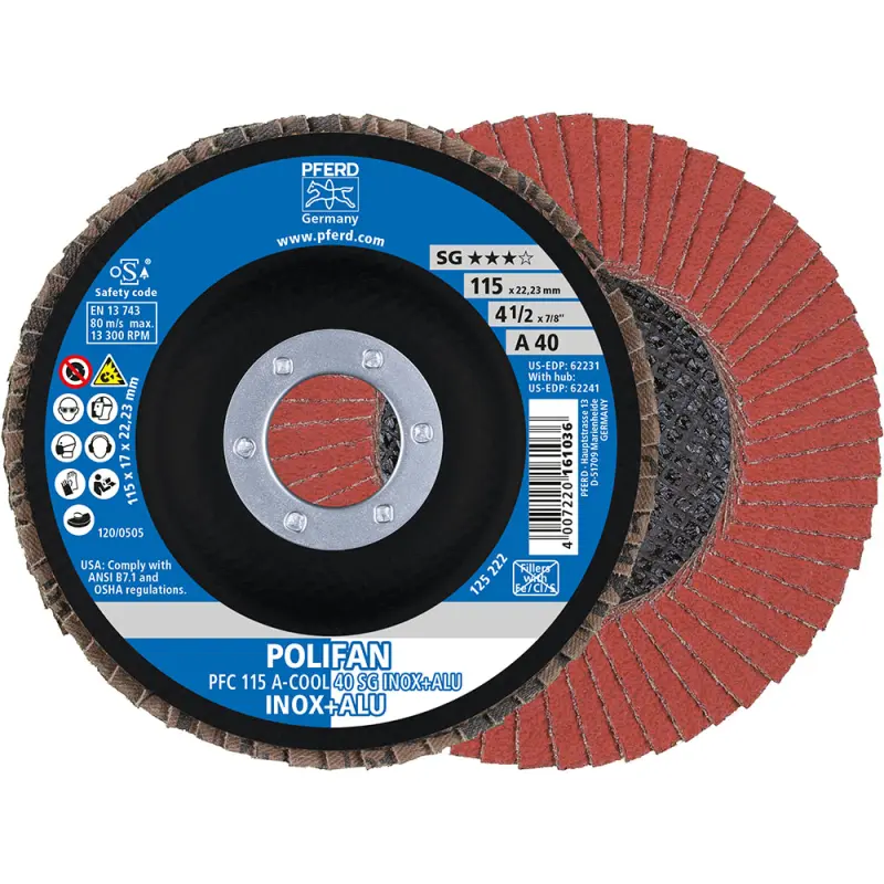 PFC 115-22 A 40 SG-COOL/22,2  KOTOUČ LAMELOVÝ SG-A (PF4007220232880)