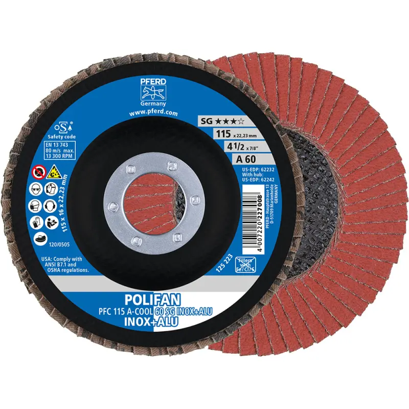 PFC 115-22 A 60 SG-COOL/22,2  KOTOUČ LAMELOVÝ SG-A (PF4007220232897)