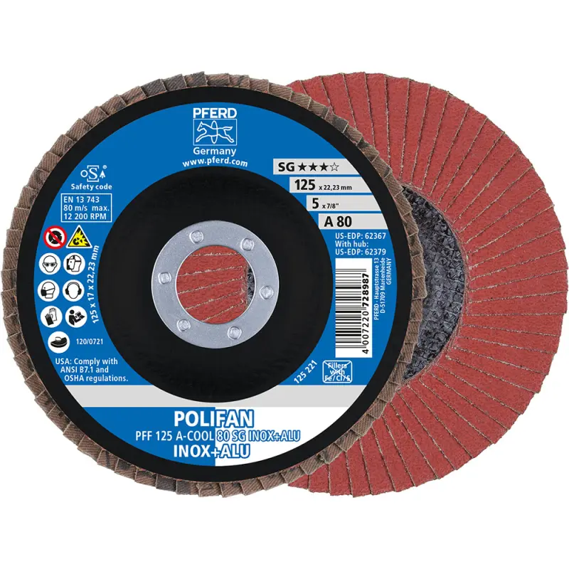 PFF 125-22 A 80 SG-COOL/22,2  KOTOUČ LAMELOVÝ SG-A (PF4007220232958)