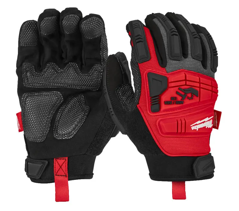 Pracovní demoliční rukavice Milwaukee IMPACT DEMOLITION, velikost 10 (XL), 1 pár, 4932471910