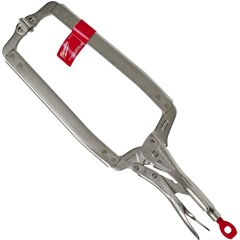 Samosvorné upínací kleště 480 mm Milwaukee Torque Lock™ - tvar "C" a otočné podložky (MI4932472261)