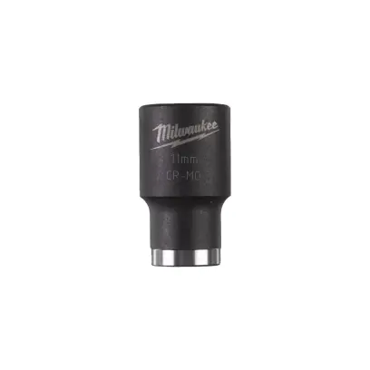 Nástrčná průmyslová hlavice 1/2" Milwaukee Shockwave™ Impact Duty 11 mm, prodloužená, rázová (MI4932478036)