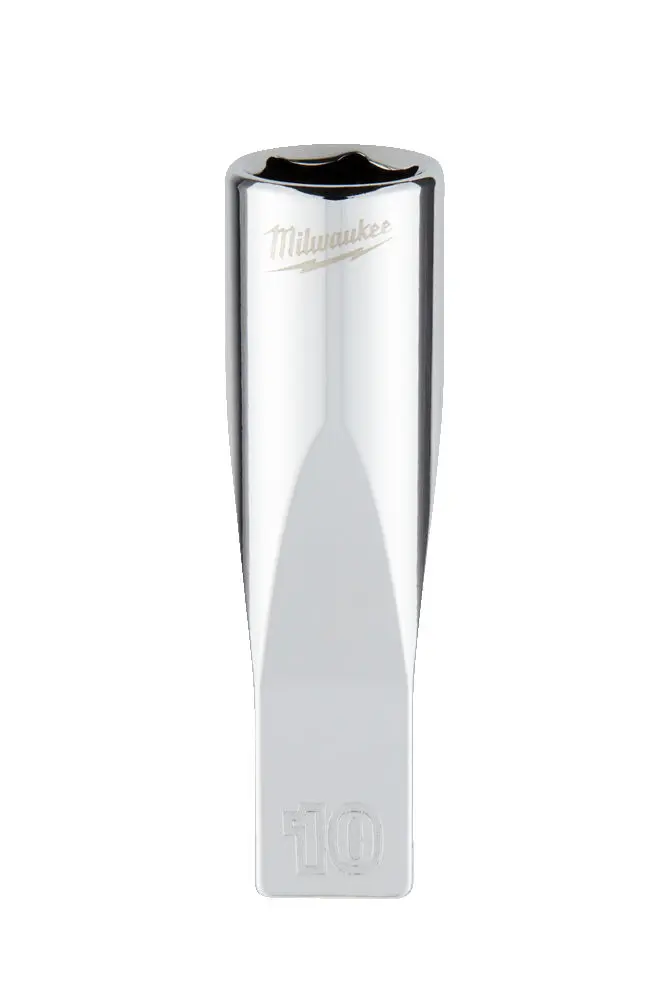 Hlavice FOUR FLAT™ 1/4" 10 mm Milwaukee 4932478330, prodloužená (MI4932478330)