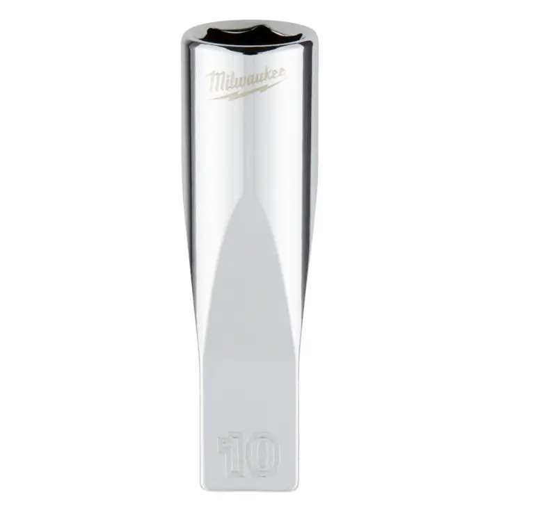 Hlavice FOUR FLAT™ 1/4" 10 mm Milwaukee 4932478330, prodloužená (MI4932478330)