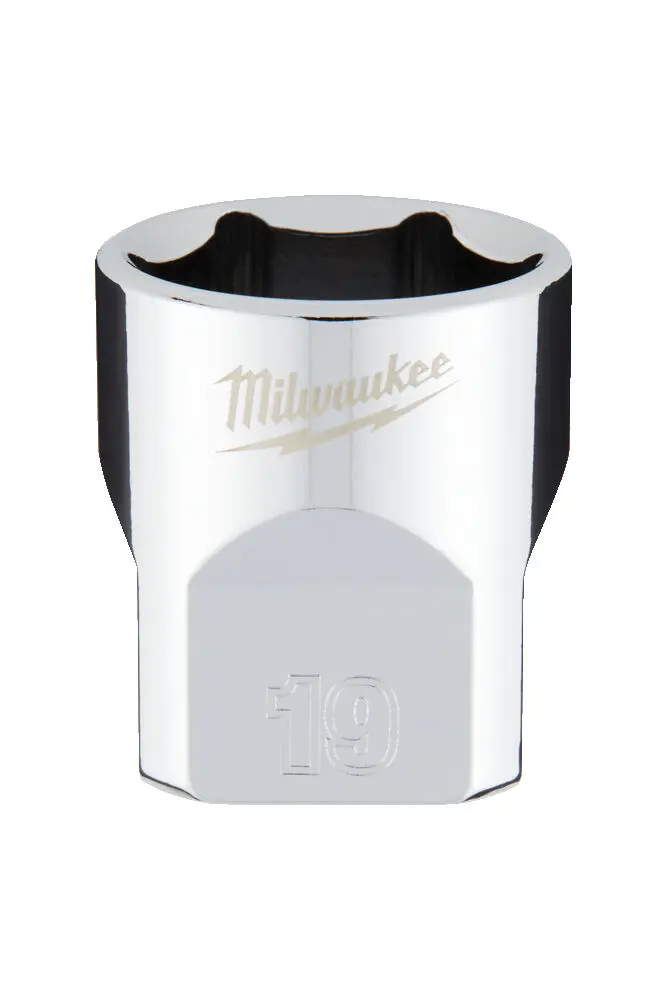 Hlavice FOUR FLAT™ 3/8" 19 mm Milwaukee 4932478349 (MI4932478349)