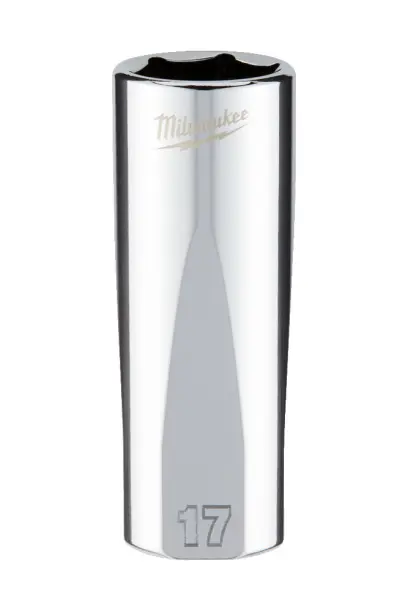 Hlavice FOUR FLAT™ 3/8" 17 mm Milwaukee 4932478361, prodloužená (MI4932478361)