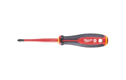 Křížový VDE šroubovák Milwaukee VDE Tri-Lobe PH 2x100 mm (MI4932478722)