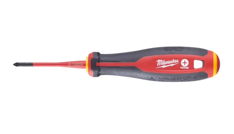 Křížový VDE šroubovák Milwaukee VDE Tri-Lobe PZ 0x60 mm (MI4932478724)