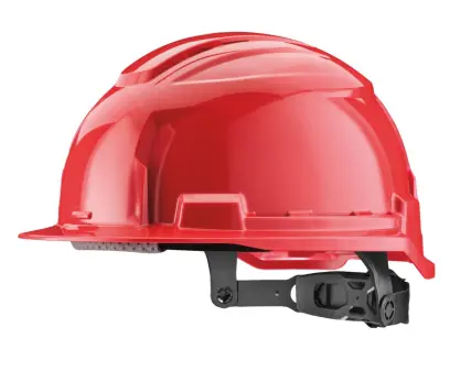 Pracovní přilba - červená s větracími otvory. Milwaukee BOLT™ 100 RED VENTED (MI4932478916)
