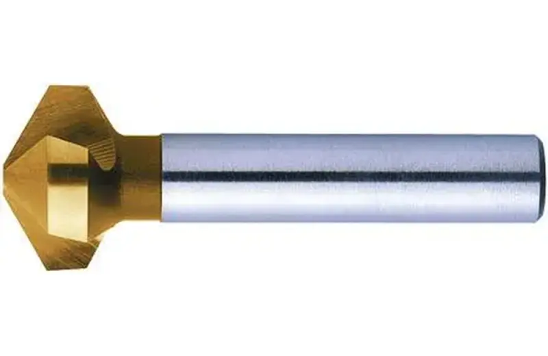 Kuželový a odjehlovací záhlubník HSS pr. 8,3 mm, 120° Format 7414660830, válcová stopka, povlakováno TiN