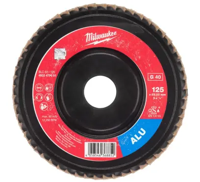 Lamelový kotouč na hliník SL50/125 zrnitost 40 - 1 (MI4932479091)