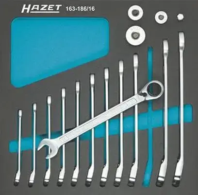 Modul pro nástroje 163-186/16 Ráčnový klíč HAZET