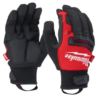 Pracovní zimní demoliční rukavice Milwaukee DEMOLITION, velikost 10 (XL), 1 pár, 4932479568