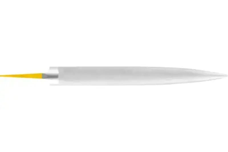Precizní pilník Pferd COR 835 200 H2 CORINOX 200 mm, půlkulatý (PF4007220317792)