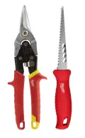 Nůžky na plech a pilka na sádrokarton Milwaukee 4932479784 (Sada 2 ks) (MI4932479784)