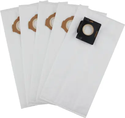 158197-fleecove sacky na prach milwaukee fleece filter bag, 5ks, kapacita 23 l, pro vysavac m18 f2vc