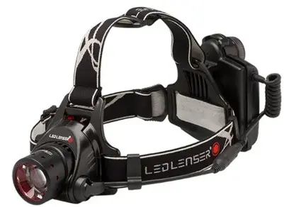 Aku čelová svítilna/lampa LEDLENSER H14R.2 LED, 1000 lm, LED osvětlení, 4x baterie AAA, 7299-R (HOF81486H14R2)