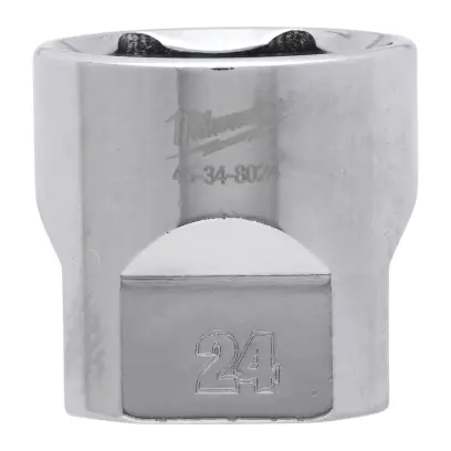 Hlavice FOUR FLAT™ 3/8" 24 mm Milwaukee 4932480000 (MI4932480000)