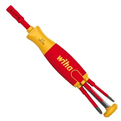 Wiha 41235 Šroubovák se zásobníkem nástavců LiftUp electric VDE (WIHA41235)