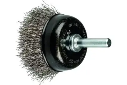 Hrncový kartáč Pferd POS TBU 50/6 INOX 0,30 UNIVERSAL - vlnitý se stopkou (PF4007220353622)
