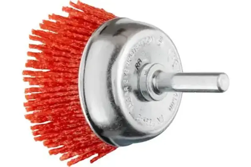 Hrncový kartáč Pferd POS TBU 50/6 RED 80 UNIVERSAL - vlnitý se stopkou (PF4007220353646)