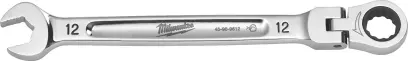 Ráčnový očkoplochý klíč Milwaukee MAX BITE s kloubem 12 mm, 4932480185 (MI4932480185)
