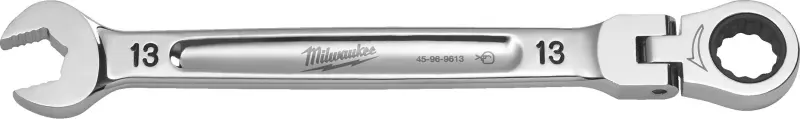 Ráčnový očkoplochý klíč Milwaukee MAX BITE s kloubem 13 mm, 4932480186 (MI4932480186)