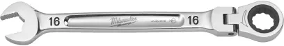 Ráčnový očkoplochý klíč Milwaukee MAX BITE s kloubem 16 mm, 4932480189 (MI4932480189)