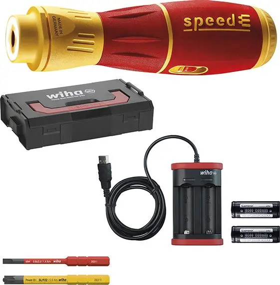 Elektrikářské aku šroubováky VDE-E Wiha speedE® II electric (Sada 7 dílů) (EDE63851030)