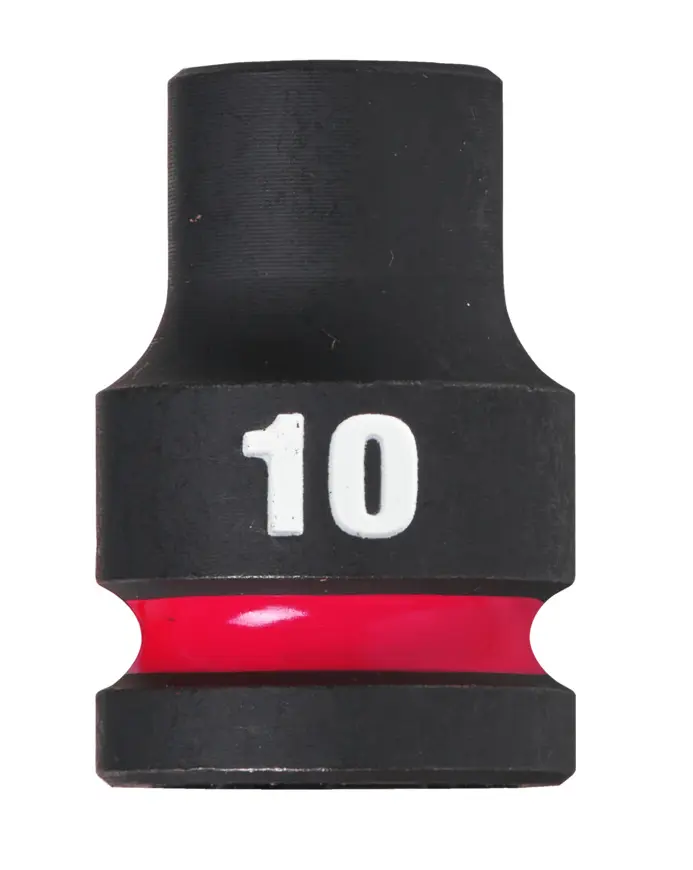 Nástrčná hlavice 1/2" Milwaukee Shockwave™ Impact Duty 10 mm, rázová, krátká (MI4932480304)