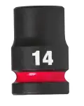 Nástrčná hlavice 1/2" Milwaukee Shockwave™ Impact Duty 14 mm, rázová, krátká (MI4932480308)