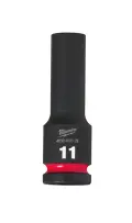 Nástrčná hlavice 1/2" Milwaukee Shockwave™ Impact Duty 11 mm, rázová, prodloužená (MI4932480329)