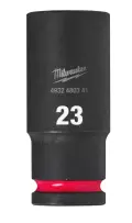 Nástrčná hlavice 1/2" Milwaukee Shockwave™ Impact Duty 23 mm, rázová, prodloužená (MI4932480341)