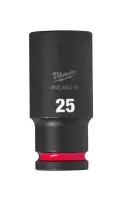 Nástrčná hlavice 1/2" Milwaukee Shockwave™ Impact Duty 25 mm, rázová, prodloužená (MI4932480343)