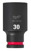Nástrčná hlavice 1/2" Milwaukee Shockwave™ Impact Duty 30 mm, rázová, prodloužená (MI4932480348)