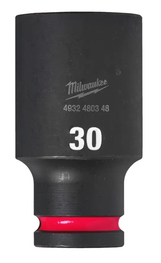 Nástrčná hlavice 1/2" Milwaukee Shockwave™ Impact Duty 30 mm, rázová, prodloužená (MI4932480348)