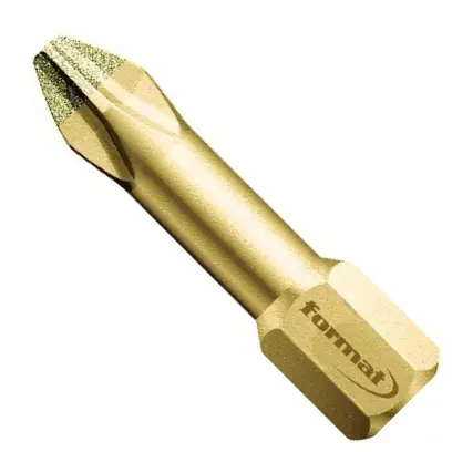 Bit Diamant 1/4" DIN3126C6,3 PH2x25mm FORMAT