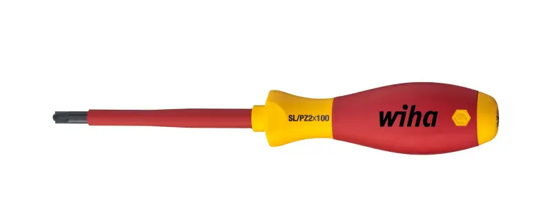 WIHA 328SF  SCHLITZ/PZ 2x100 SoftFinish   electric (WIHA30701)